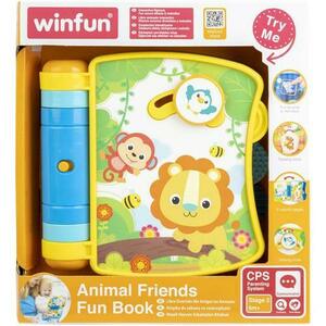 Jucarie interactiva Winfun - Carticica cu animale, cu sunete imagine
