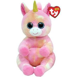 Jucarie de plus Ty - Beanie Bellies, Unicornul Skylar, 24 cm imagine