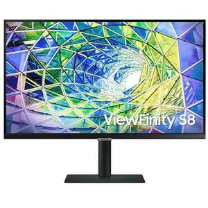 Monitor IPS LED Samsung 27inch HRM ViewFinity S80A, Ultra HD (3840 x 2160), HDMI, DisplayPort, Pivot, Boxe (Negru) imagine