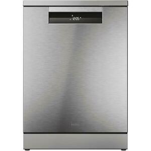 Masina de spalat vase Haier XF 5C4M1X, 15 seturi, 8 programe, Clasa C, Motor Inverter, WiFi, H-Spray Arm, Flex Zone, Part Light, Automatic Open Door, 60 cm (Inox) imagine