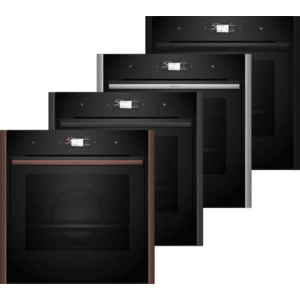 Cuptor incorporabil NEFF B69CS3AY0, Electric, Flex Design, 3600 W, 60 cm (Negru) imagine