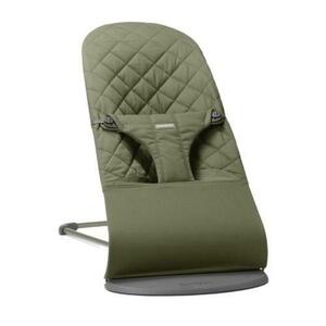 Balansoar copii BabyBjorn 006046A, Bumbac, Greutate maxima 9kg, Verde imagine