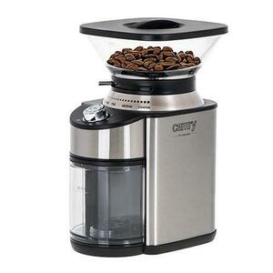 Rasnita electrica de cafea Camry CR 4443, otel, 200 W, 16 setari, 230 grame (Argintiu/Negru) imagine