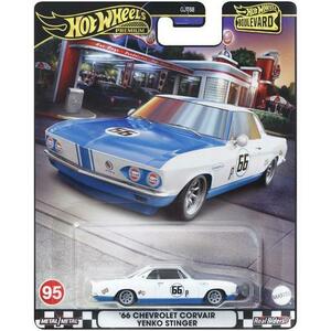 Masinuta metalica Hot Wheels Boulevard - Chevrolet Corvair Yenko Stinger 66, 1: 64 imagine