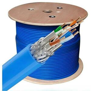 Cablu S/FTP, categoria 7A, 23AWG, manta LSZH, Dca-s1, d2, a1, Nexio (500m) imagine
