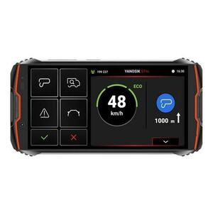 Navigatie GPS Yanosik GTm cu ecran tactil, Bluetooth (Negru) imagine