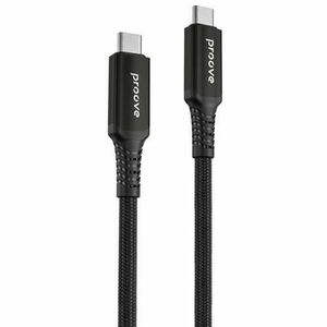 Cablu Date si Incarcare USB-C - USB-C Proove Speed Line, 240W, 1m, Negru imagine