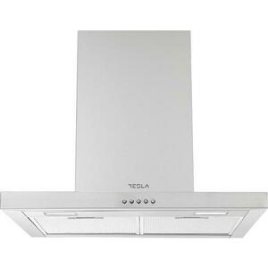 Hota decorativa Tesla DC600AX, T-shape, 630 m3/h, 1 motor 190 W, 3 trepte, LED 2x2W, 60 cm, Clasa B (Inox) imagine