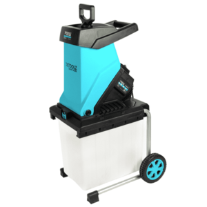 Tocator de crengi si resturi vegetale Detoolz DZ-SE1006-G01, 2800W, 45mm, 50L (Negru/Albastru) imagine