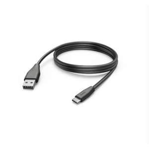 Cablu de date Hama 201597, USB A/USB-C, 3m (Negru) imagine
