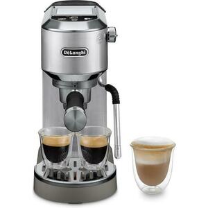 Espressor manual De'Longhi Dedica Duo EC890.M, 1450 W, 1.1 l, 15 bar (Argintiu) imagine