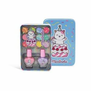 Trusa make-up Martinelia Yummy - Cupcake in cutie metalica imagine