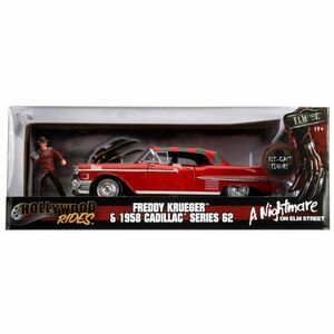Masinuta diecast Jada Toys - A Nightmare on Elm Street, Cadillac 1958, 1: 24 imagine