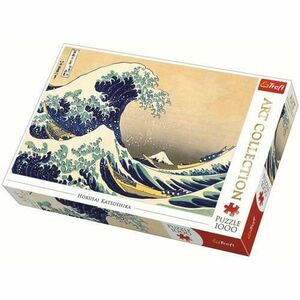 Puzzle Trefl, Marele val de la Kanagawa, 1000 piese imagine