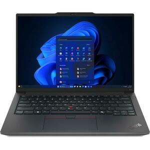 Laptop Lenovo ThinkPad E14 Gen 6 (Procesor AMD Ryzen™ 5 7535HS (16M Cache, up to 4.55 GHz) 14inch WUXGA, 32GB DDR5, 1TB SSD, AMD Radeon 660M, Windows 11 Pro, Negru) imagine