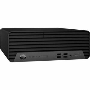 Calculator Refurbished HP ProDesk 400 G7 SFF, Intel Core i5-10400F 2.90 - 4.30GHz, 16GB DDR4, Placa Video Radeon HD 7450 1GB, 256GB SSD, DVD-ROM, Mouse + Tastatura (Negru) imagine
