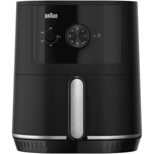 Friteuza cu aer cald, fara ulei, Braun Multifry 3 HF3000, 1500W, 4.3L, tehnologie RealAir, 12 functii de gatire, temperatura ajustabila, timer (Negru) imagine