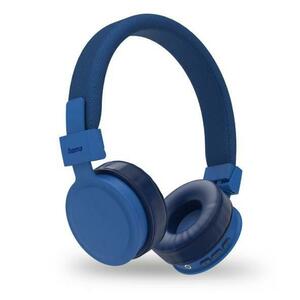 Casti Stereo Hama Freedom Lit II, Bluetooth, Microfon (Albastru) imagine