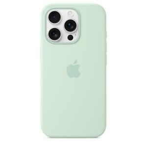 Husa Protectie Spate Apple MDG04ZM/A pentru iPhone 16 Pro, Silicon, MagSafe (Albastru deschis) imagine
