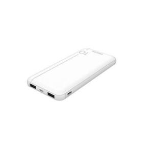 Acumulator extern Philips Slim DLP1810NW/62, 2 x USB-A, Micro-USB (Alb) imagine