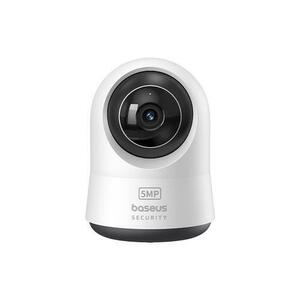 Camera supraveghere video Baseus P1 Pro, 3K, Detectie AI, 360° Pan&Tilt, Night Vision, 8x Zoom (Alb) imagine