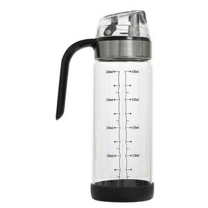 Sticla dispenser cu capac automat, sticla borosilicata, 450ml - Zokura imagine