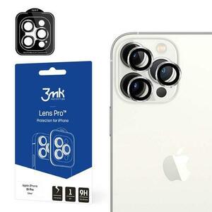 Folie de protectie camera 3mk Lens Protection Pro Silver pentru iPhone 15 Pro imagine