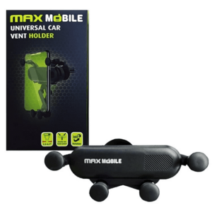 Suport pentru telefon mobil MAXMOBILE GRAVITY VENT G260, pana la 6.7inch (Negru) imagine