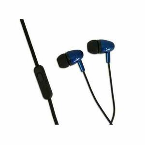 Casti stereo cu microfon Esperanza EH193KB, Negru/Albastru imagine