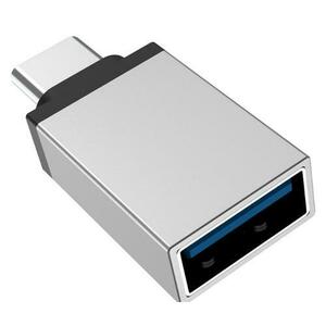 Adaptor OTG Lamtech LAM113348, USB3.0 to Type-C 5GBps, Argintiu imagine