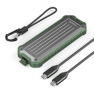 Rack Orico OTPX-G2 pentru SSD M.2 NVMe SATA, (Gri/Verde) imagine