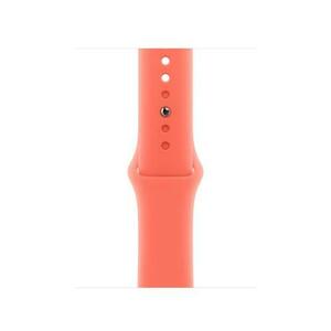 Curea Smartwatch Apple MDRR4ZM/A pentru Watch 40mm, Sport Band, S/M (Portocaliu) imagine