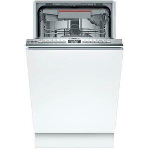 Masina de spalat vase incorporabila Bosch SPV4EMX62E, 10 seturi, 6 programe, Clasa D, Home Connect, 45 cm (Alb) imagine