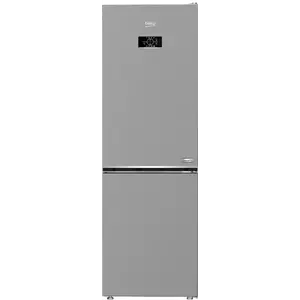 Combina frigorifica Beko B5RCNA366HXB1, 316 l, No Frost, Clasa C, AeroFlow, HarvestFresh, MaxStore, H 186, 5 cm (Gri) imagine