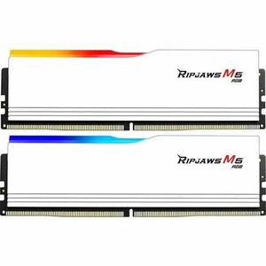 Memorii G.Skill Ripjaws M5 White RGB 32GB (2 x 16 GB) DDR5 6000MHz CL36 Dual Channel Kit imagine