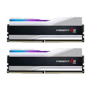 Memorii G.Skill Trident Z5 RGB Silver 64GB (2 x 32 GB) DDR5 6000MHz CL32 Dual Channel Kit imagine