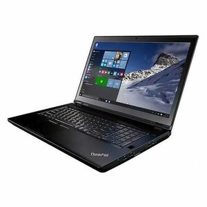 Laptop Refurbished LENOVO ThinkPad P71, Intel Core i7-7700HQ 2.80-3.80GHz, 16GB DDR4, 256GB SSD, NVIDIA Quadro M620 2GB GDDR5, 17.3 Inch Full HD, Webcam imagine