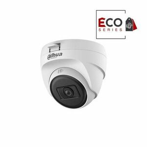 Camera supraveghere Dome Dahua Eco Series HAC-T1A51-U-0280B-S2, 5 MP, 2.8 mm, IR 25 m, HDCVI, PoC imagine