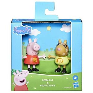 Set 2 figurine Hasbro Peppa Pig: Pedro Pony, +3 ani, multicolor imagine