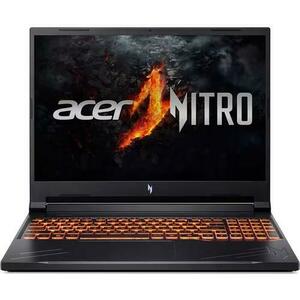 Laptop Gaming Acer Nitro V16 ANV16 (Procesor Intel Core i7-14650HX (30M Cache, up to 5.20 GHz), 16inch WQXGA 180Hz, 16GB, 1TB SSD, nVidia GeForce RTX 4060 @8GB, Negru) imagine