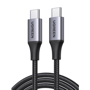 Cablu UGREEN 45067, USB-C la USB-C, 100W, Super Fast Power Delivery, 1m, Negru imagine