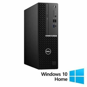Calculator Sistem PC Refurbished DELL OptiPlex 5080 SFF, Intel Core i5-10500 3.10 - 4.50GHz, 8GB DDR4, 256GB SSD + Windows 10 Home imagine