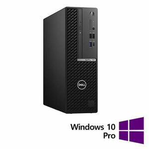Calculator Sistem PC Refurbished DELL OptiPlex 7080 SFF, Intel Core i5-10500 3.10 - 4.50GHz, 8GB DDR4, 256GB SSD + Windows 10 Pro imagine