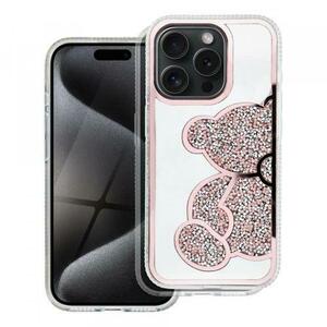 Husa pentru Samsung Galaxy S21 FE 5G G990, OEM, Teddy Bear, Roz imagine