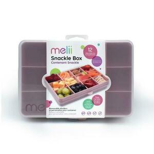 Cutie Melii Snack, 4 compartimente de 114 ml, Roz imagine
