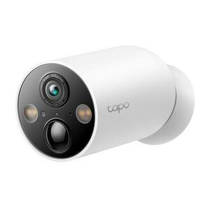 Camera supraveghere wireless IP WiFi TP-Link Starlight TAPO C425, 4 MP, IR 15 m, microfon si difuzor, slot card, control prin aplicatie, 10000 mAh, detectie smart, baza magnetica imagine