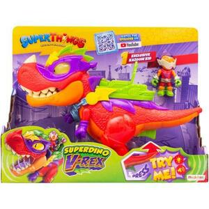 Set de joaca SuperThings - SuperDino, V-Rex imagine