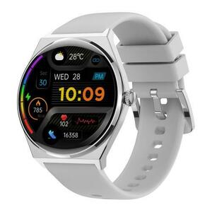 Smartwatch Maxcom EcoWatch 5, Ecran 1.43inch AMOLED, IP68, Monitorizare sport (Argintiu) imagine