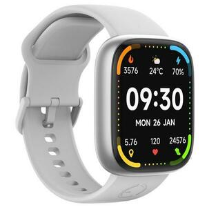 Smartwatch Maxcom EcoWatch 6, Ecran 1.83inch TFT-LCD, IP68, Vreme, Calculator, Notificari (Alb) imagine