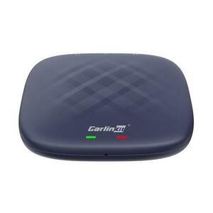 AI Box pentru CarPlay si Android Auto wireless CarlinKit TBox Plus, 4G, Android 13, 8GB RAM, 128GB ROM, Qualcomm OctaCore, GPS (Albastru) imagine
